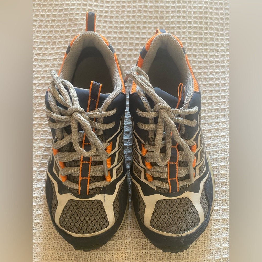 Merrell Kids Athletic Shoes - Black, Gray, and Orange , waterproof